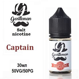 Жидкость Gentleman Salt - Captain (30мл)
