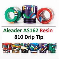 Aleader AS162 Resin 810 Drip Tip купить в Москве, Vape, Вейп, Электронные сигареты, Жидкости