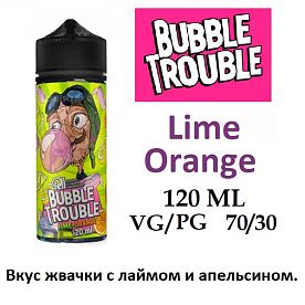 Жидкость Bubble Trouble - Lime Orange (120 мл)