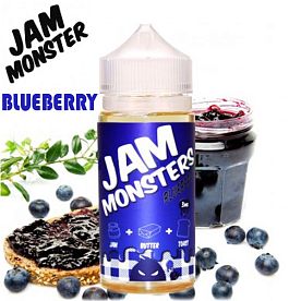 Жидкость Jam Monsters - Blueberry (clone premium)