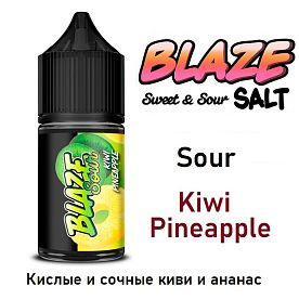 Жидкость Blaze Sweet&Sour salt - Sour Kiwi Pineapple 30 мл