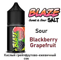 Жидкость Blaze Sweet&Sour salt - Sour Blackberry Grapefruit 30 мл