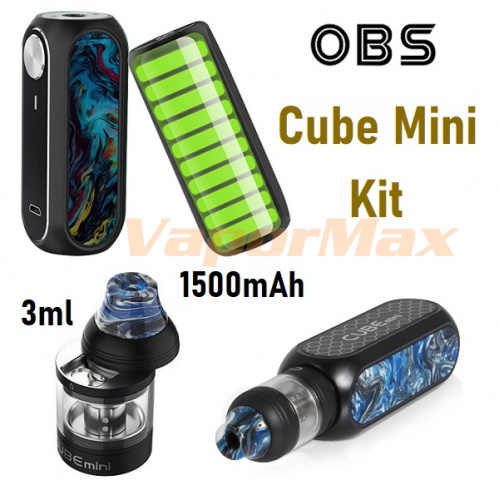 OBS Cube Mini Starter Kit 1500mAh фото 3