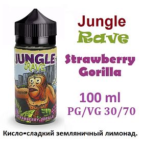 Жидкость Jungle Rave - Strawberry Gorilla (100 мл)