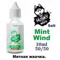 Жидкость Husky White Salt - Mint Wind 30мл