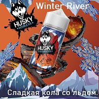 Жидкость Husky Double Ice Salt - Winter River 30мл