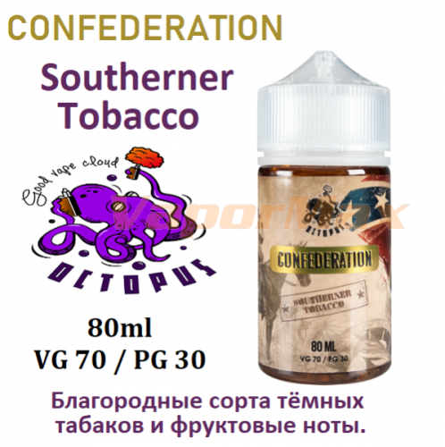 Жидкость Confederation - Southerner Tobacco 80мл