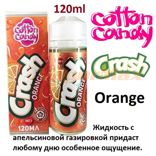Cotton Candy Crash - Orange (120ml)