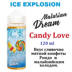 Жидкость Malasian Dream ICE - Candy Love 120 мл