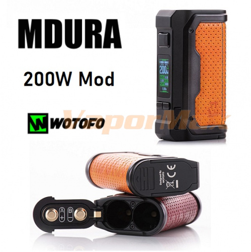 Wotofo MDura 200W VW Mod фото 3