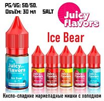 Жидкость Juicy Flavors Salt - Ice Bear (30мл)