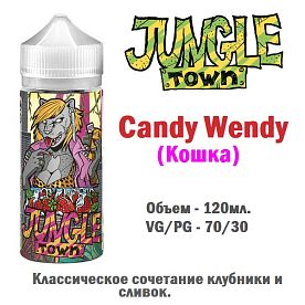 Жидкость Jungle Town - Candy Wendy (Кошка) (120мл)