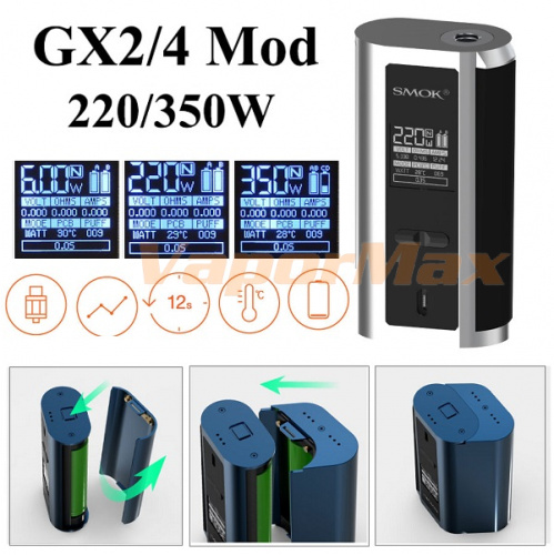 Smok GX2/4 350W Box Mod фото 3