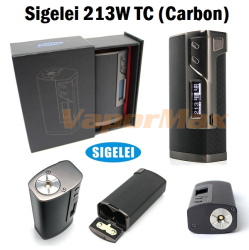 Sigelei 213W Carbon (оригинал) фото 3