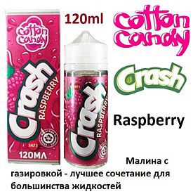 Cotton Candy Crash - Raspberry (120ml)