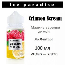 Жидкость Ice Paradise Crimson Scream (No Menthol) 100 мл