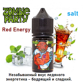 Жидкость Zombie Party Salt - Red Energy 30 мл