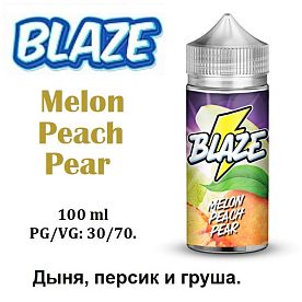 Жидкость Blaze - Melon Peach Pear (100мл)