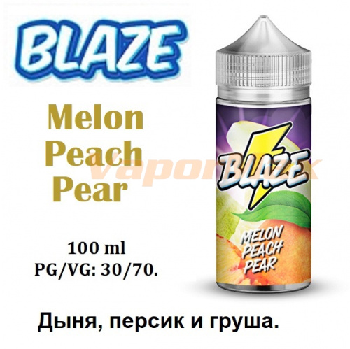Жидкость Blaze - Melon Peach Pear (100мл)