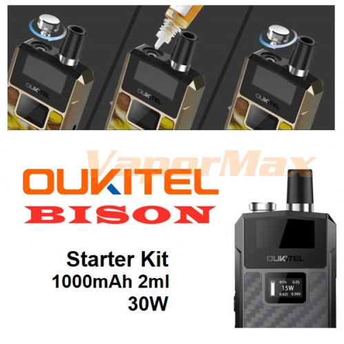 Oukitel Bison 1000mAh 30W Pod Starter Kit фото 2