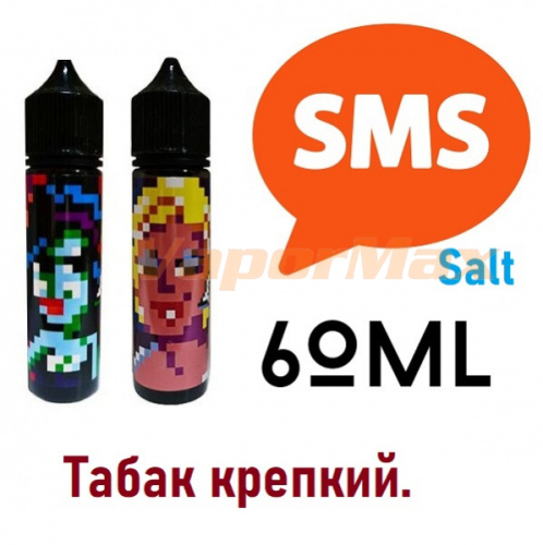 Жидкость SMS salt - Табак крепкий 60мл