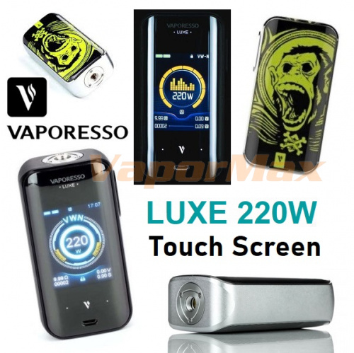 Vaporesso LUXE 220W Touch Screen Mod фото 4