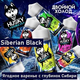 Жидкость Husky Double Ice - Siberian Black (100мл)