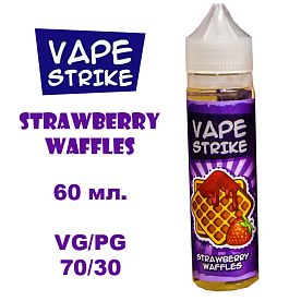Жидкость Vape Strike - Strawberry Waffles купить в Москве, Vape, Вейп, Электронные сигареты, Жидкости