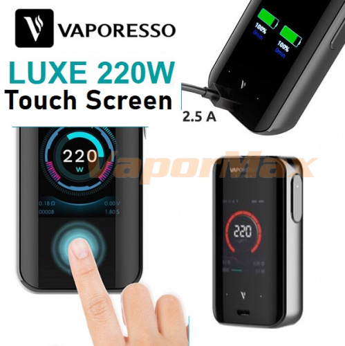 Vaporesso LUXE 220W Touch Screen Mod фото 2