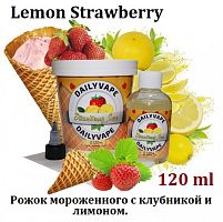 Жидкость Daily Vape - Lemon Strawberry (120 мл)